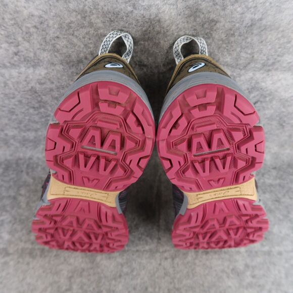 Asics Shoes Womens 8.5 Athletic Trainers Trail Running Gel Venture 7 Active Gray - Picture 11 of 13